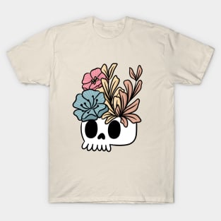 Skull and Flowers T-Shirt